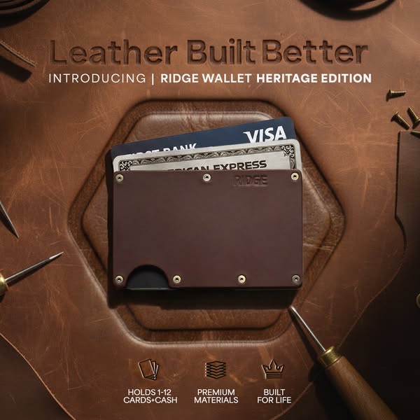 Ridge Wallet ad creative